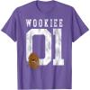 image:imageStar Wars Chewbacca Chewie Wookie Jersey TShirt TShirtPurple Heather