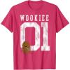 image:imageStar Wars Chewbacca Chewie Wookie Jersey TShirt TShirtRed Heather