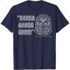 image:imageStar Wars Chewbacca Classic RRROAARRGGGHH Graphic TShirt TShirtNavy Blue
