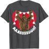 image:imageStar Wars Chewbacca Holding Heart Lights TShirtDark Heather Grey