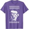 image:imageStar Wars Chewbacca Ugly Christmas Sweater Santa TShirt TShirtPurple Heather