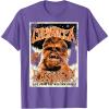image:imageStar Wars Chewbacca Vintage Concert Back To Kashyyyk Poster TShirtPurple Heather