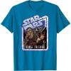 image:imageStar Wars Chewbacca and Han Solo Rebel Friends TShirtSapphire Blue