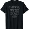 image:imageStar Wars Chewie Were Home Episode 7 Graphic TShirt TShirtBlack