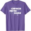image:imageStar Wars Chewie Were Home Millennium Falcon TShirt TShirtPurple Heather