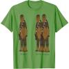image:imageStar Wars Chewie amp Extra Chewie TShirtGrass Green