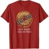 image:imageStar Wars Donut Chewie With Sprinkles TShirtCranberry Red
