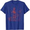 image:imageStar Wars Holiday C3PO R2D2 BB8 Christmas Party TShirtRoyal Blue