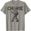 image:imageStar Wars Last Jedi Chewie Distressed Vintage TShirt TShirtSlate Grey