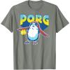 image:imageStar Wars Porg Chewbacca Approved Comic Portrait TShirtOlive Heather