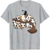 image:imageStar Wars Porgs Playing With Chewbaccas Things Portrait TShirtHeather Grey