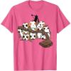 image:imageStar Wars Porgs Playing With Chewbaccas Things Portrait TShirtPink Heather