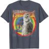 image:imageStar Wars Retro Rainbow Chewbacca The Wookiee TShirtHeather Blue