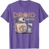 image:imageStar Wars Rise of Skywalker BB8 amp DO Droid Squad TShirtPurple Heather
