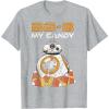 image:imageStar Wars The Force Awakens BB8 My Candy Halloween TShirtHeather Grey