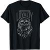 image:imageStar Wars The Force Awakens Chewbacca Loyalty Portrait TShirtBlack