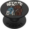 image:imageStar Wars The Last Jedi R2D2 Chewbacca Porgs Cartoon PopSockets MagSafe PopGrip for iPhoneStandard