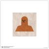 image:imageTrends International Gallery Pops Star Wars Saga  Neutral Abstract Chewbacca Wall Art Wall Poster 12 x 12 Black Framed VersionUnframed Version