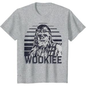 image:imageKids Star Wars Chewbacca Wookiee Portrait Graphic TShirt B1 TShirtHeather Grey