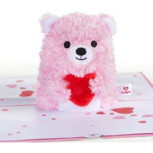 image:imageLovepop Everyday Star Wars Chewbacca Plushpop Soft Animal PopUp Card for Her and Him  3D Greeting Card for Boys Girls Men Women  Best in the Galaxy  6 x 8 CardYou Make Me Beary Happy Plushpop