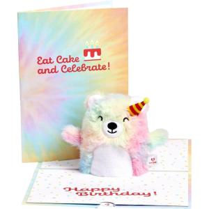 image:imageLovepop Everyday Star Wars Chewbacca Plushpop Soft Animal PopUp Card for Her and Him  3D Greeting Card for Boys Girls Men Women  Best in the Galaxy  6 x 8 CardEat Cake  Celebrate Birthday Plushpop