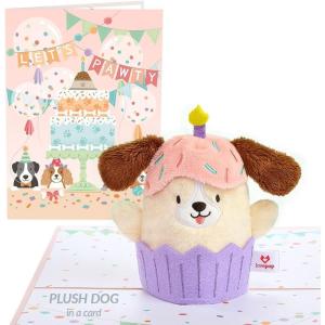 image:imageLovepop Everyday Star Wars Chewbacca Plushpop Soft Animal PopUp Card for Her and Him  3D Greeting Card for Boys Girls Men Women  Best in the Galaxy  6 x 8 CardLets Pawty Birthday Dog Plushpop