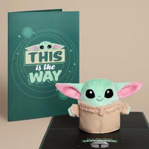 image:imageLovepop Everyday Star Wars Chewbacca Plushpop Soft Animal PopUp Card for Her and Him  3D Greeting Card for Boys Girls Men Women  Best in the Galaxy  6 x 8 CardStar Wars Grogu This Is the Way Plushpop