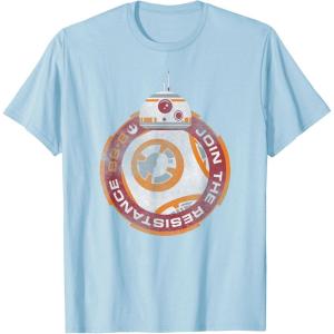 image:imageStar Wars BB8 Episode 7 Join the Resistance Graphic TShirt TShirtBaby Blue