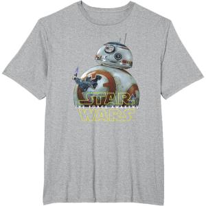 image:imageStar Wars BB8 Lighter Episode 7 Graphic TShirt TShirtHeather Grey