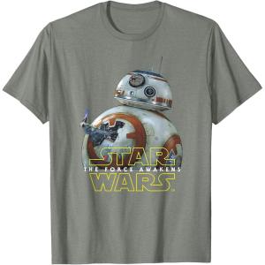 image:imageStar Wars BB8 Lighter Episode 7 Graphic TShirt TShirtOlive Heather