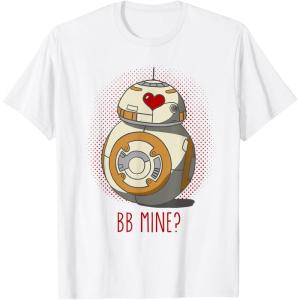 image:imageStar Wars BB8 Mine Heart Eyes TShirtWhite