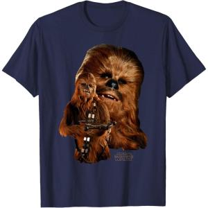 image:imageStar Wars Chewbacca Collage Logo TShirtNavy Blue