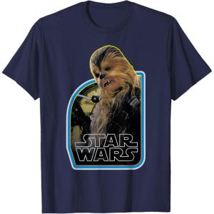 image:imageStar Wars Chewbacca Episode 7 Bowcaster Graphic TShirtNavy Blue
