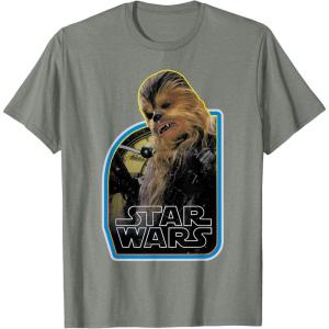 image:imageStar Wars Chewbacca Episode 7 Bowcaster Graphic TShirtOlive Heather