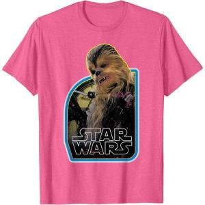 image:imageStar Wars Chewbacca Episode 7 Bowcaster Graphic TShirtPink Heather