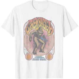 image:imageStar Wars Chewbacca Faithful Wookiee Seventies Poster TShirtWhite