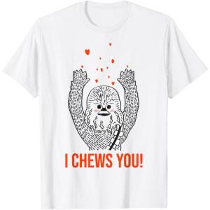image:imageStar Wars Chewbacca I Chews You TShirtWhite