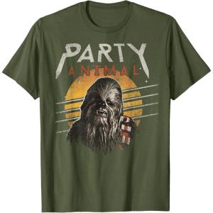 image:imageStar Wars Chewbacca Party Animal TShirtOlive Green