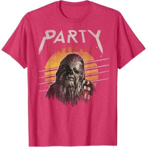 image:imageStar Wars Chewbacca Party Animal TShirtRed Heather