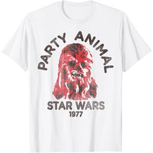 image:imageStar Wars Chewbacca Party Animal red Hue Portrait TShirtWhite