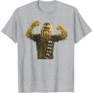 image:imageStar Wars Chewbacca Pose TShirtHeather Grey