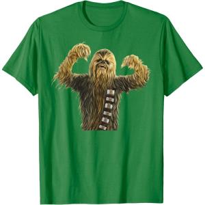 image:imageStar Wars Chewbacca Pose TShirtKelly Green