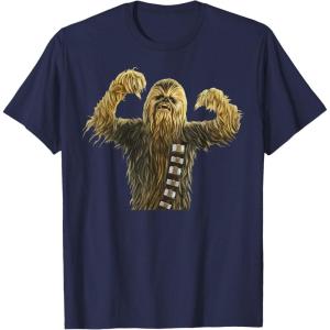 image:imageStar Wars Chewbacca Pose TShirtNavy Blue