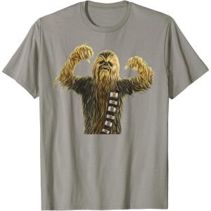 image:imageStar Wars Chewbacca Pose TShirtSlate Grey