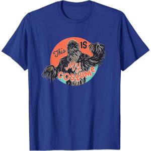 image:imageStar Wars Chewbacca This is My Costume Halloween TShirtRoyal Blue