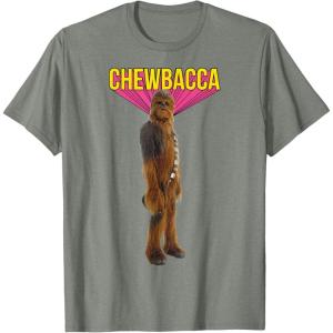 image:imageStar Wars Chewbacca Wookiee 3D Classic Graphic TShirt TShirtOlive Heather