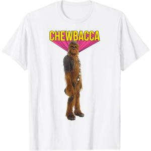 image:imageStar Wars Chewbacca Wookiee 3D Classic Graphic TShirt TShirtWhite