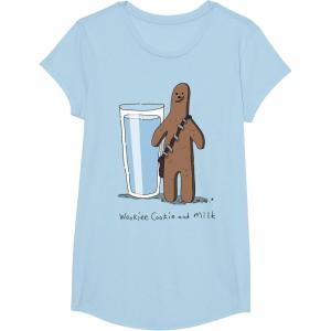 image:imageStar Wars Chewbacca Wookiee Cookie And Milk TShirtBaby Blue