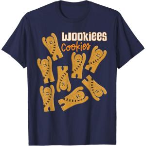 image:imageStar Wars Chewbacca Wookiees Cookies TShirtNavy Blue