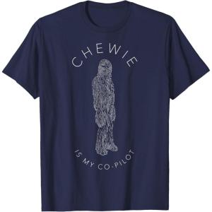image:imageStar Wars Co Pilot Chewie TShirtNavy Blue